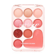 Ashley Heart Beat Nine Eyeshadow and Blush Palette 7g #01
