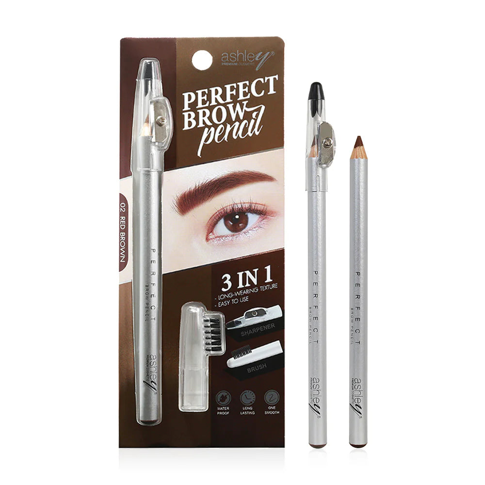 Ashley Perfect Brow Pencil 2.1g #02 Red Brown