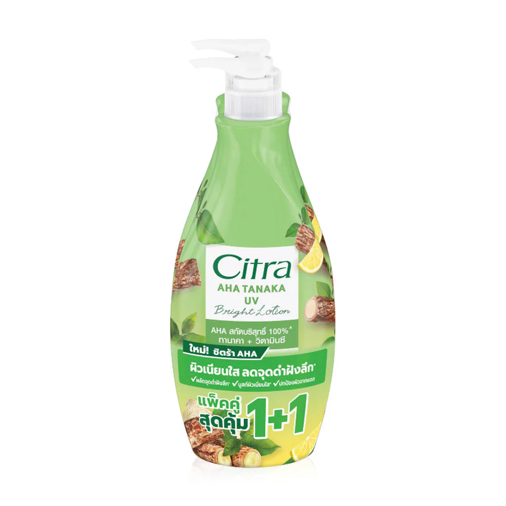 Citra AHA Tanaka UV Bright Lotion 300ml x 2pcs