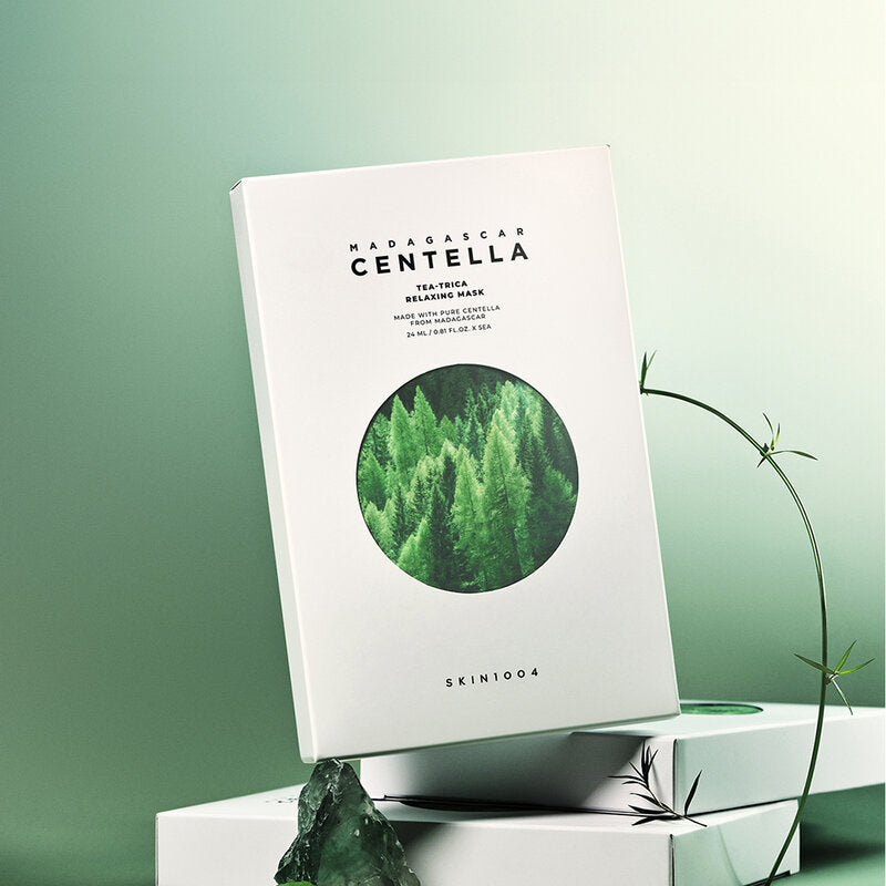 SKIN1004 Madagascar Centella Tea-Trica Relaxing Mask 24ml x 5 Sheets