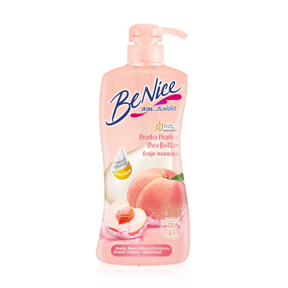 BeNice Shower Cream Peachy Peach & Shea Butter 400ml