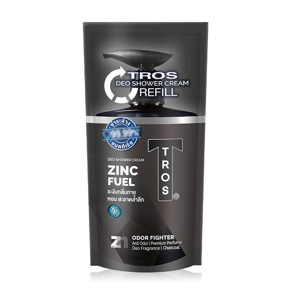 TROS Zinc Fuel Deo Shower Cream 400ml