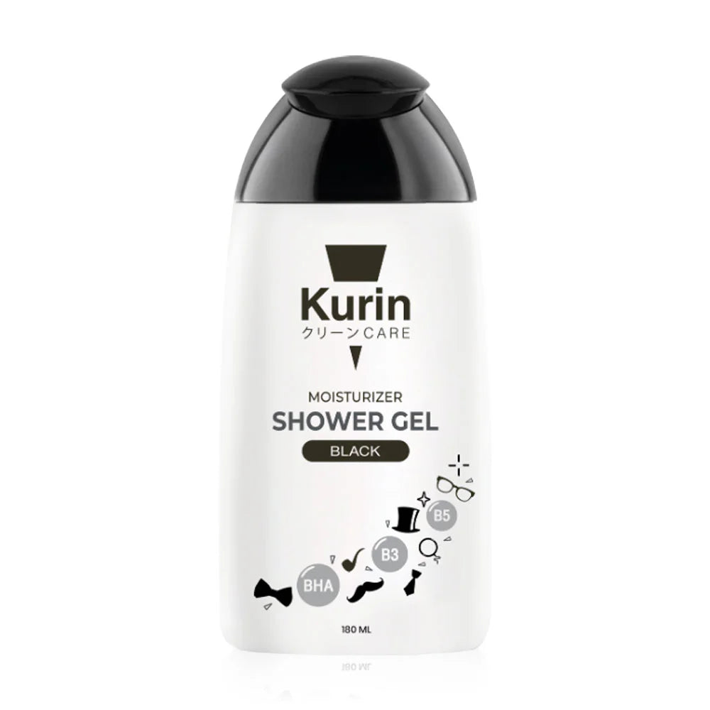 Kurin Care Moisturizer Shower Gel Black 180ml
