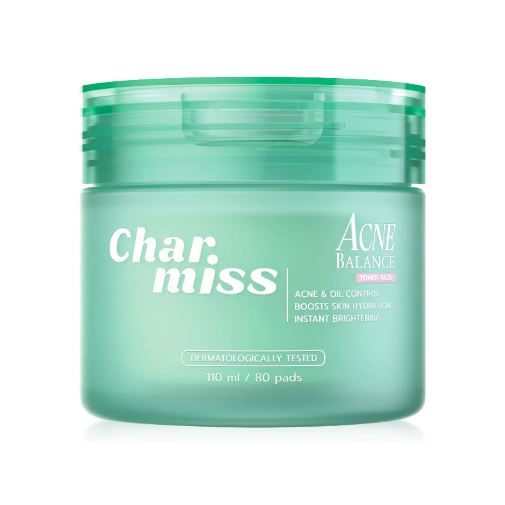 Charmiss Acne Balance Toner Pads 110ml [80 Pads]