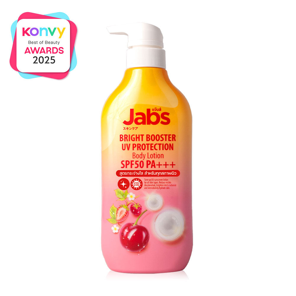 Jabs Bright Booster UV Protection Body Lotion SPF50 PA+++ 450ml