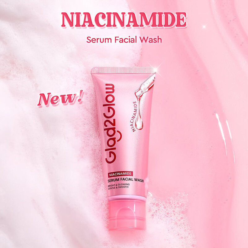 Glad2Glow Niacinamide Facial Wash 70g