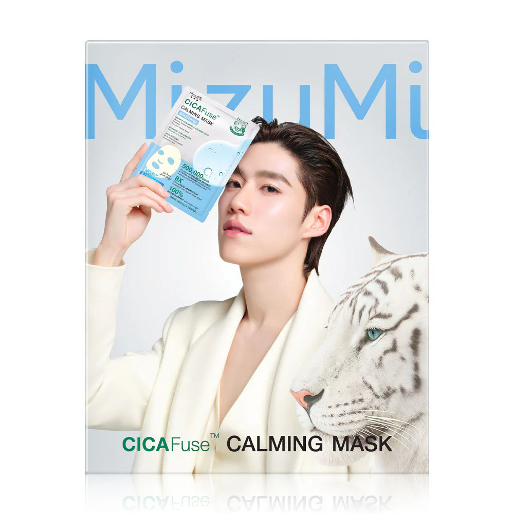 MizuMi CICAFuse Calming Mask Soothing Box 30ml x 5 Sheets