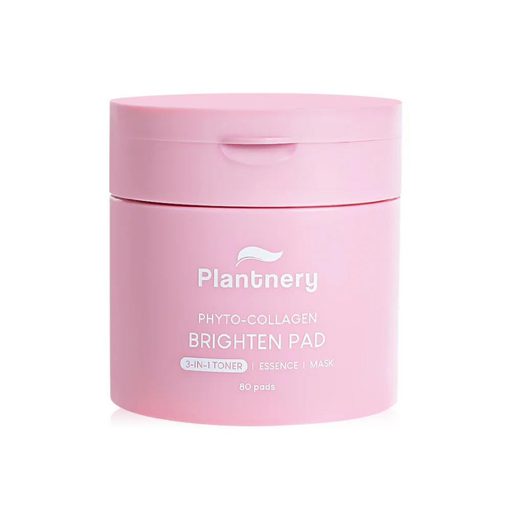 Plantnery Phyto-Collagen Brighten Pad Toner Pads 80 Pads