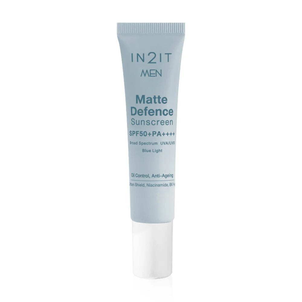 In2It Men Matte Defence Sunscreen SPF50 PA+++++ 5g #MMSMM