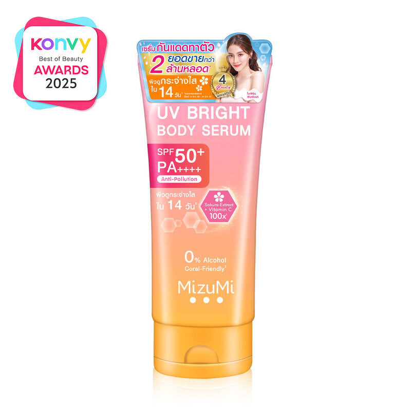 MizuMi UV Bright Body Serum 180ml