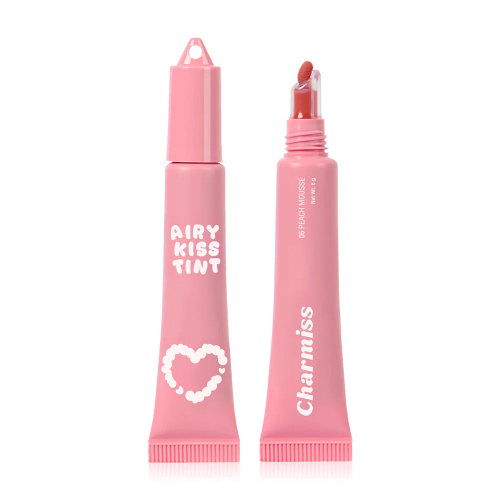 Charmiss Airy Kiss Tint Matte Lip & Cheek 6g #06 Peach Mousse