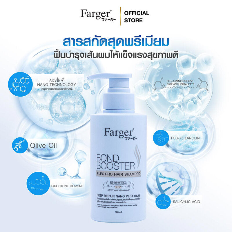 Farger Bond Booster Plex Pro Hair Shampoo 300ml