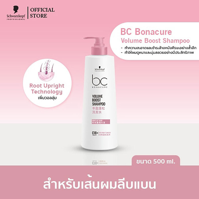 Schwarzkopf Professional Bonacure Volume Boost Shampoo 500ml