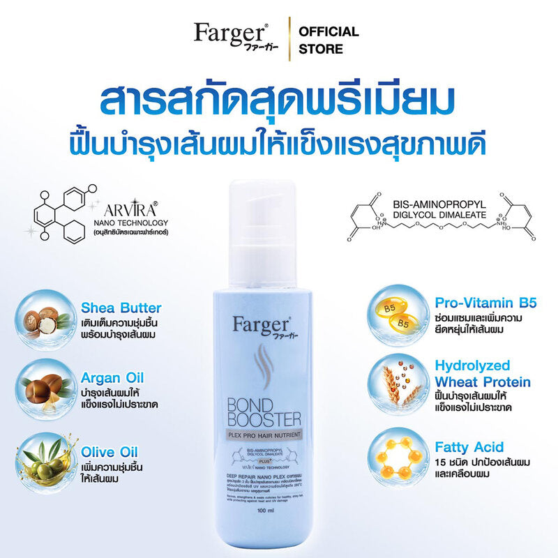 Farger Bond Booster Plex Pro Hair Nutrient Hair Treatment 100ml