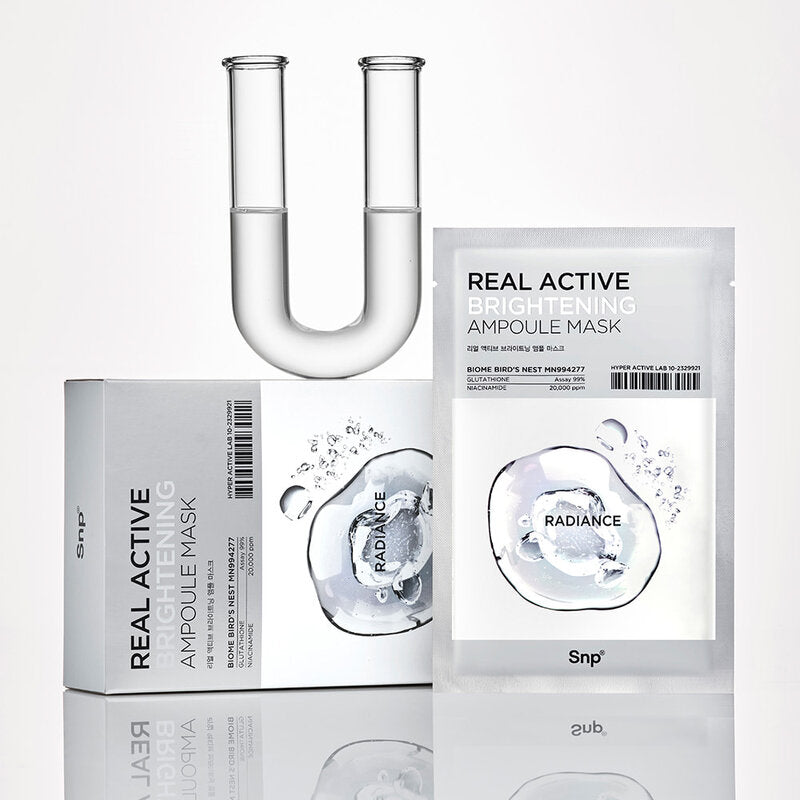 SNP Real Active Brightening Ampoule Mask 25ml
