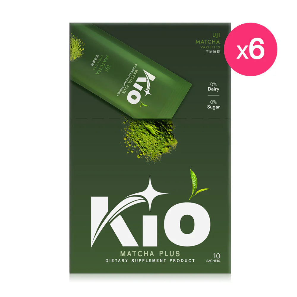 KIO Matcha Plus Dietary Supplement Product 10 Capsules x 6pcs