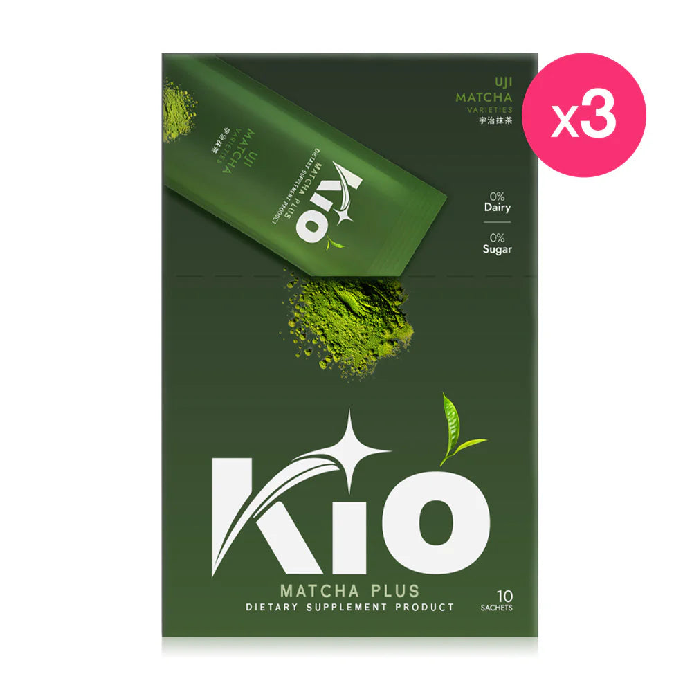 KIO Matcha Plus Dietary Supplement Product 10 Capsules x 3pcs