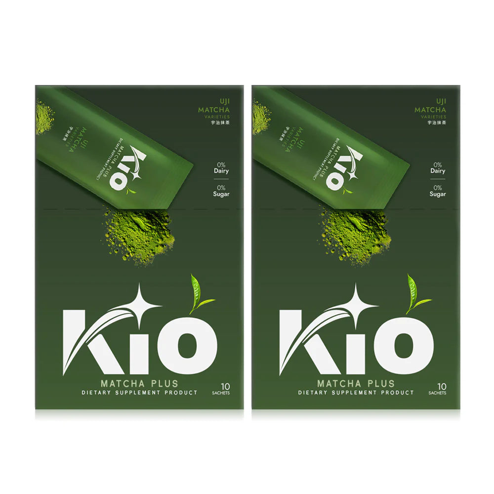 KIO Matcha Plus Dietary Supplement [10 Capsules x 2pcs]