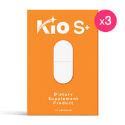 KIO S + Dietary Supplement Product 10 Capsules x 3pcs
