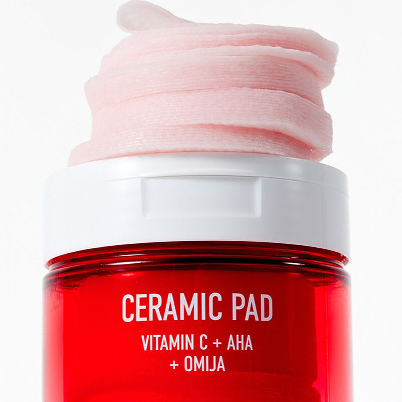 Parnell AHA Omija Ceramic Pads Exfoliating Toners 60 Pads