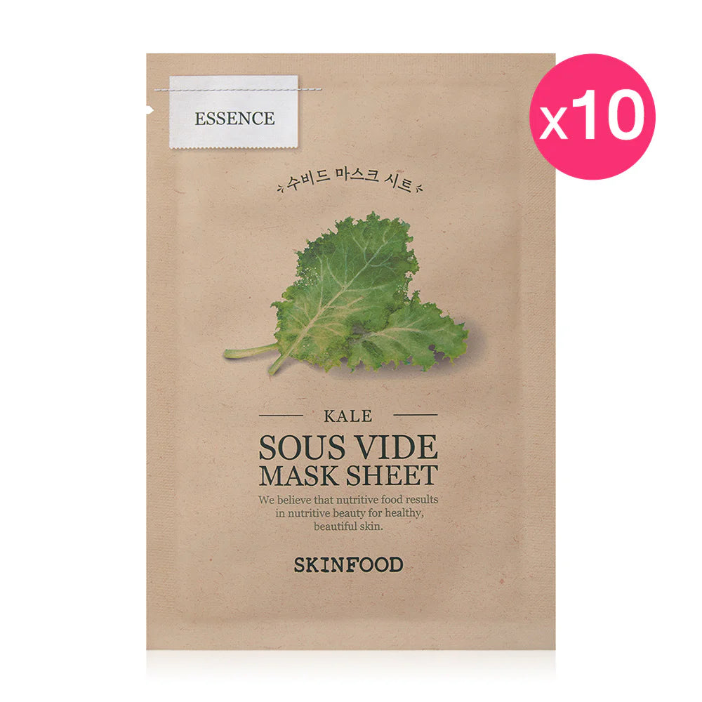Skinfood Kale Sous Vide Mask Sheet [22g x 10pcs]