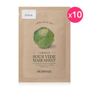Skinfood Cabbage Sous Vide Mask Sheet 18g x 10pcs