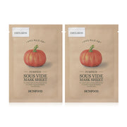 Skinfood Pumpkin Sous Vide Mask Sheet 20g x 2pcs