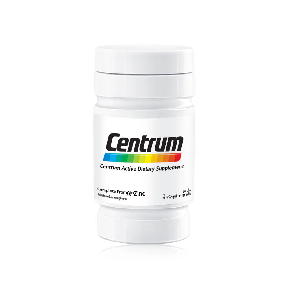 Centrum Active Dietary Supplement 30 Capsules
