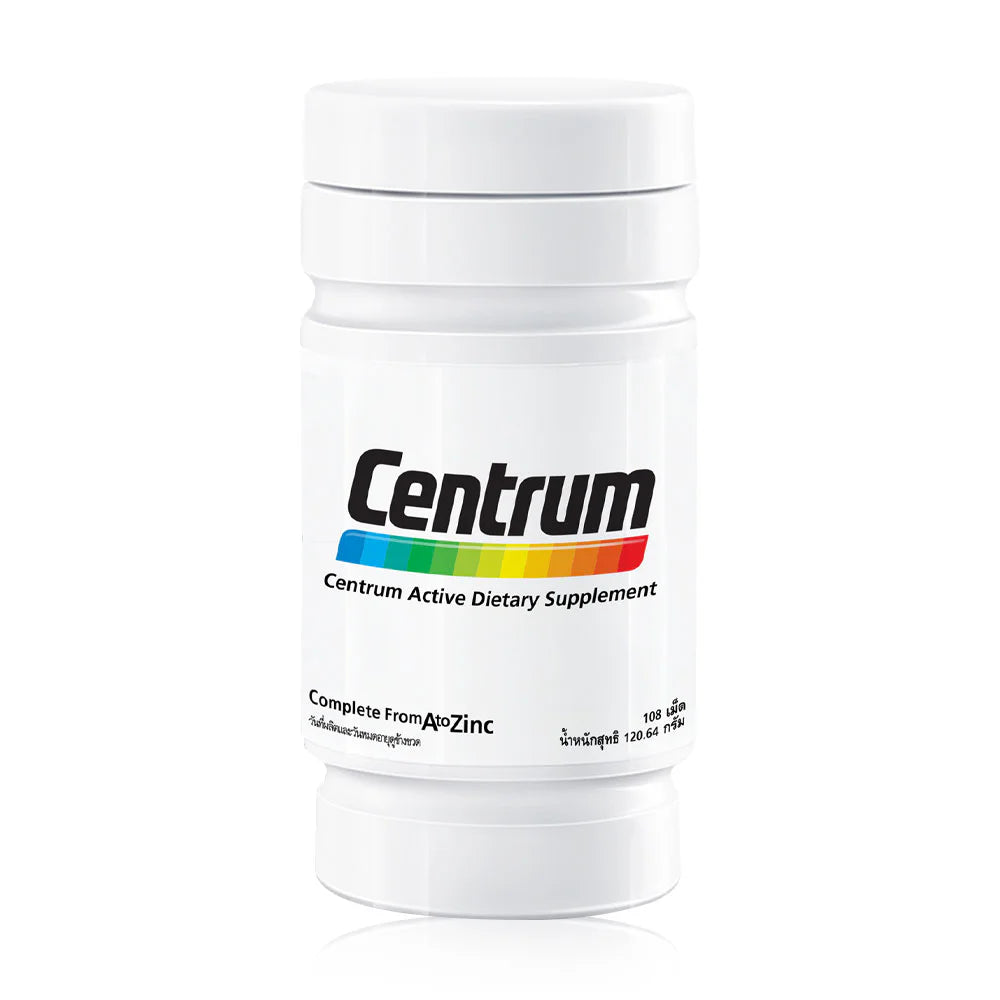 Centrum Active Dietary Supplement 108 Capsules