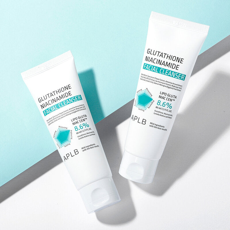APLB Glutathione Niacinamide Facial Foam Cleanser 80ml