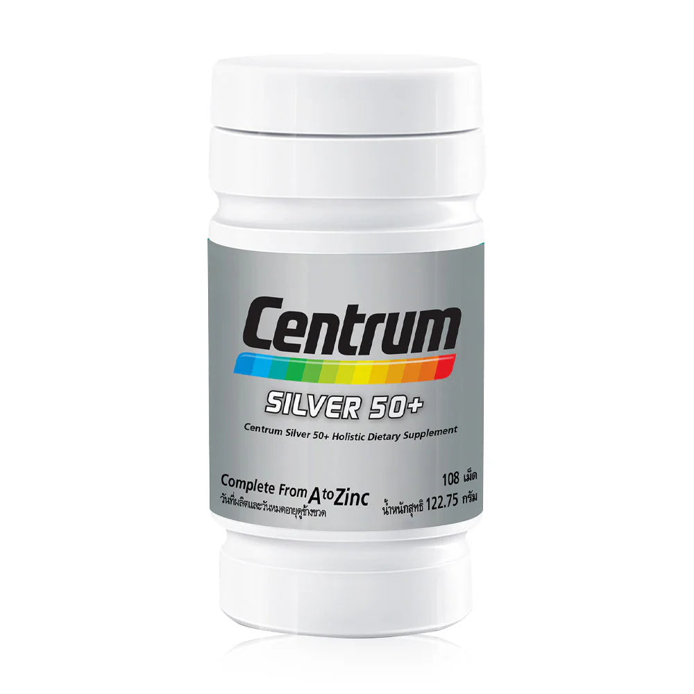 Centrum Silver 50 + Holistic Dietary Supplement 108 Capsules