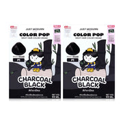 Just Modern Color Pop Milky Hair Color Cream 65ml x 2pcs #P1 Charcoal Black
