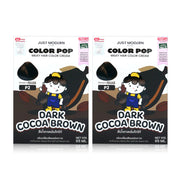 Modern Color Pop Milky Hair Color Cream 65ml x 2pcs #P2 Dark Cocoa Brown