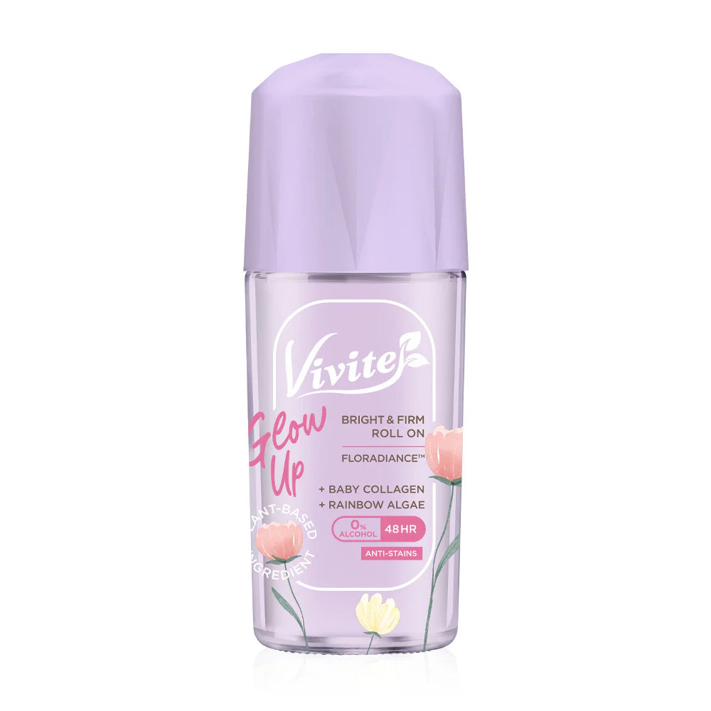 Vivite Glow Up White & Firm Roll On 40ml Deodorant