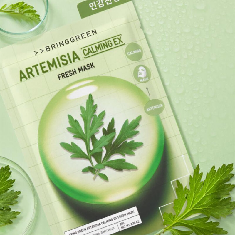 Bringgreen Artemisia Calming Ex Fresh Mask Facial Mask Sheet 20g