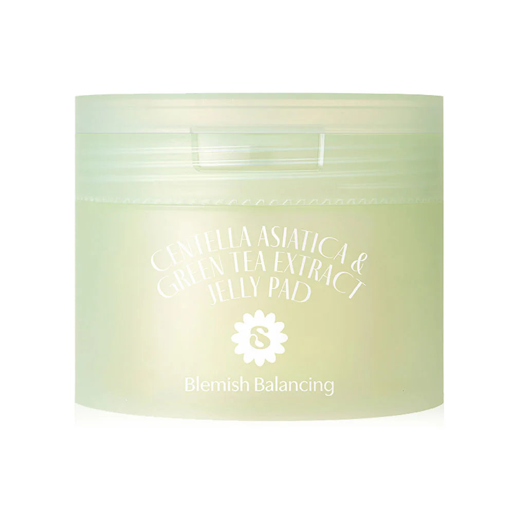 SUPERMOM Centella Asiatica & Green Tea Extract Jelly Pad Toner Pads 150g [60 Pads]