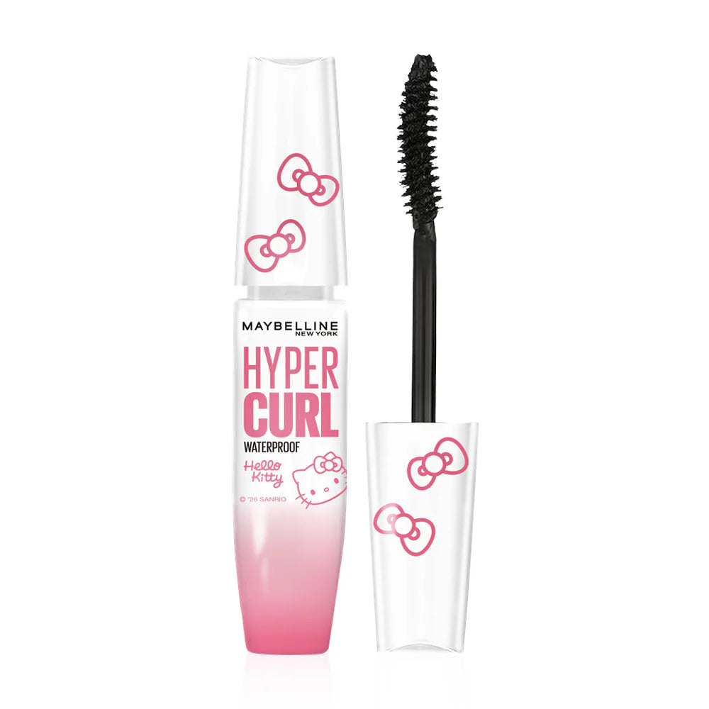 Maybelline New York Hypercurl Waterproof Hello Kitty Collection 9.2ml - Maybelline Hypercurl Waterproof Mascara