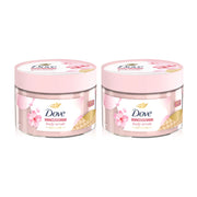 Dove Sakura Body Scrub 280g x 2pcs