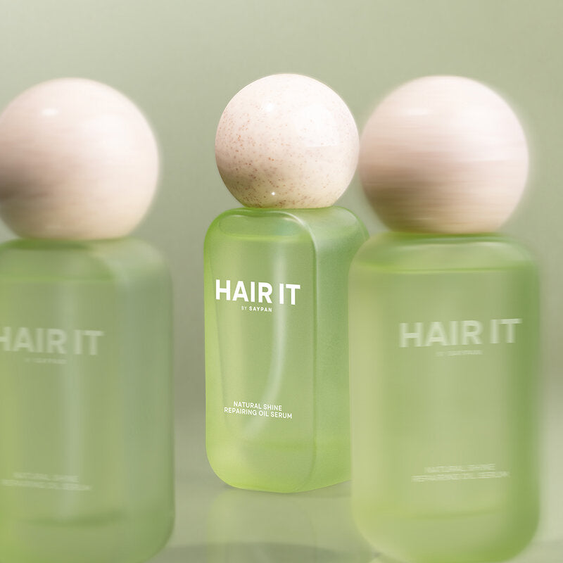 Hair It Natural Shine Repairing Oil Serum 40g