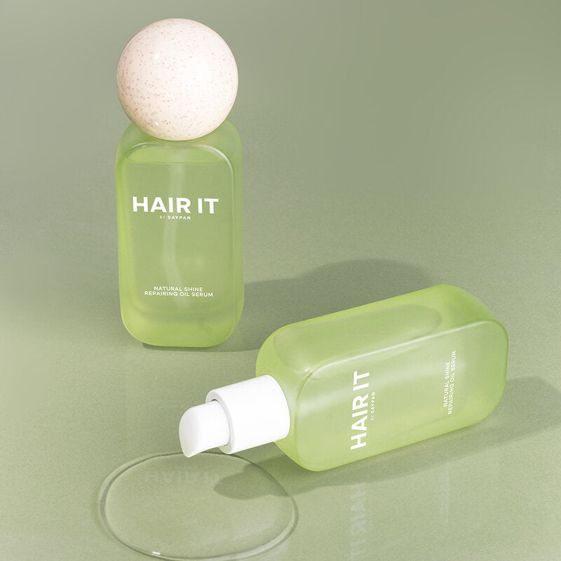 Hair It Natural Shine Repairing Oil Serum 40g