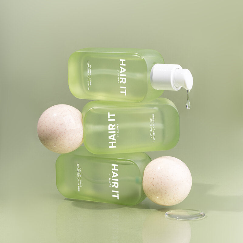 Hair It Natural Shine Repairing Oil Serum 40g