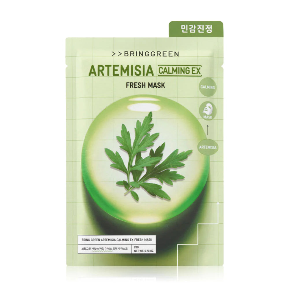 Bringgreen Artemisia Calming Ex Fresh Mask Facial Mask Sheet 20g