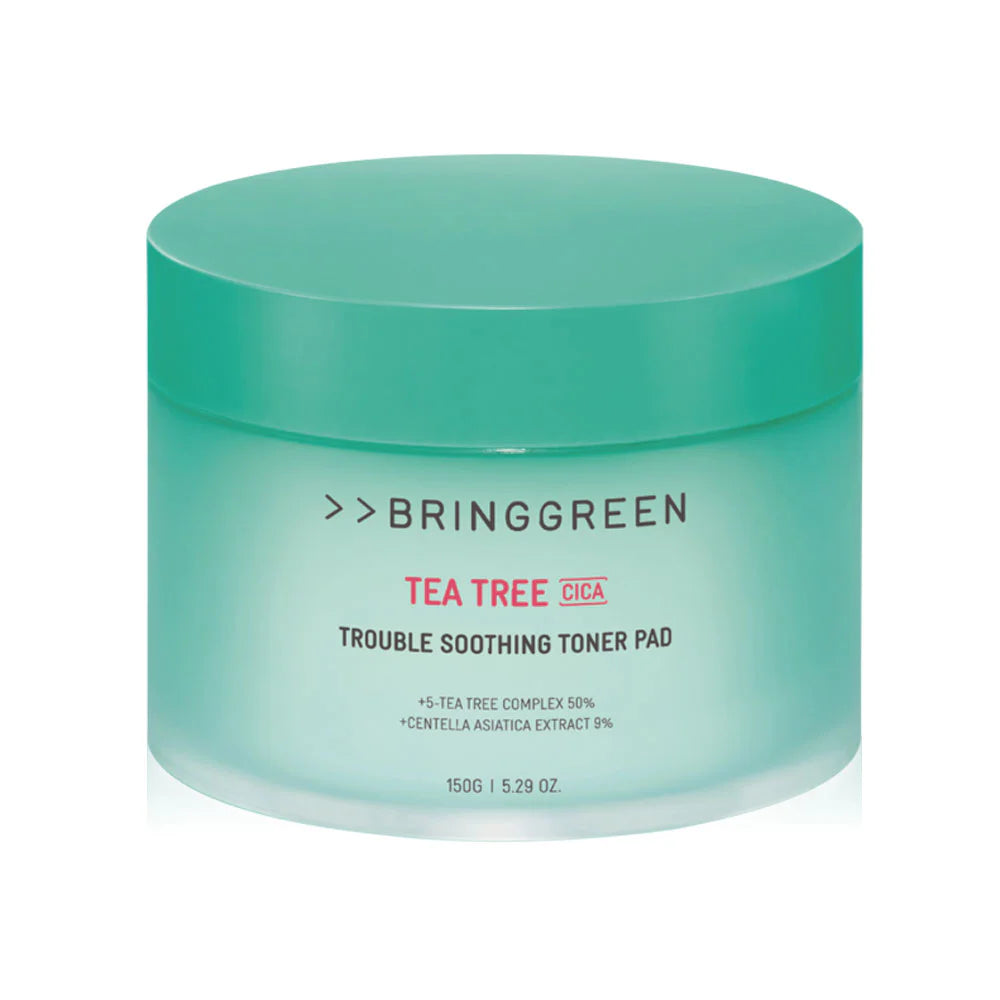 Bringgreen Tea Tree Cica Trouble Soothing Toner Pad 150g