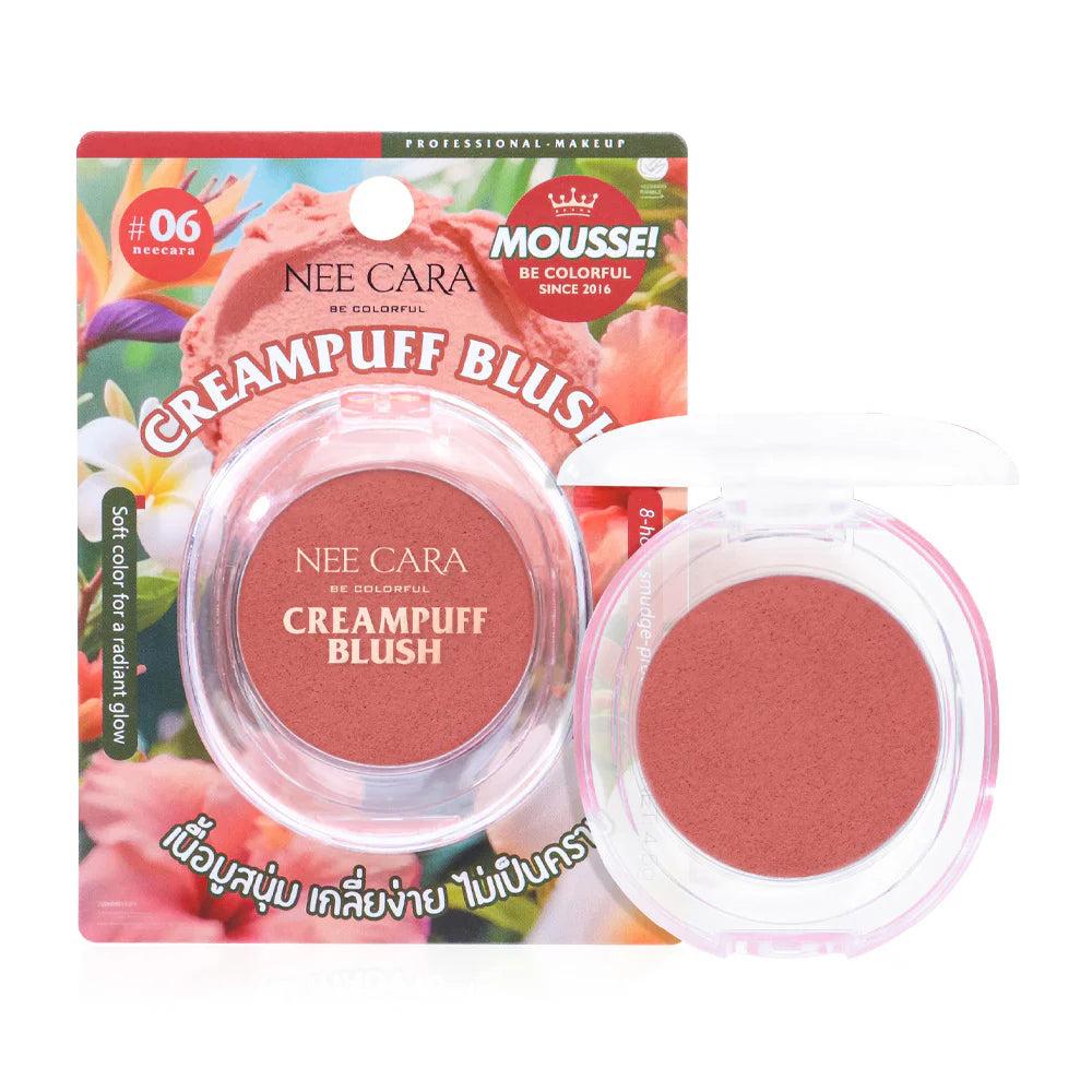 NEE CARA Creampuff Blush N401 4.5g #06 Camellia