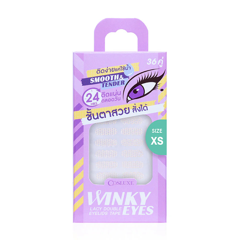 Cosluxe Winky Eyes Lacy Double Eyelids Tape Xs