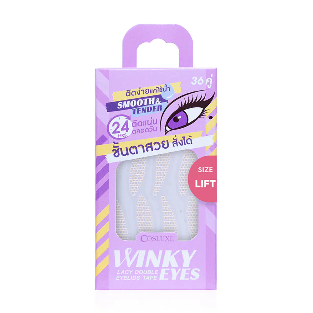 Cosluxe Winky Eyes - Lacy Double Eyelids Tape Size Lift