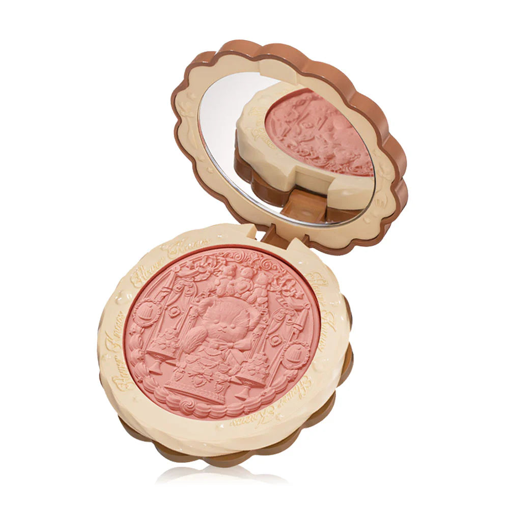 Flower Knows The Sweetie Bear Collection Silk Satin Blush 5g #02 Garden Picnic