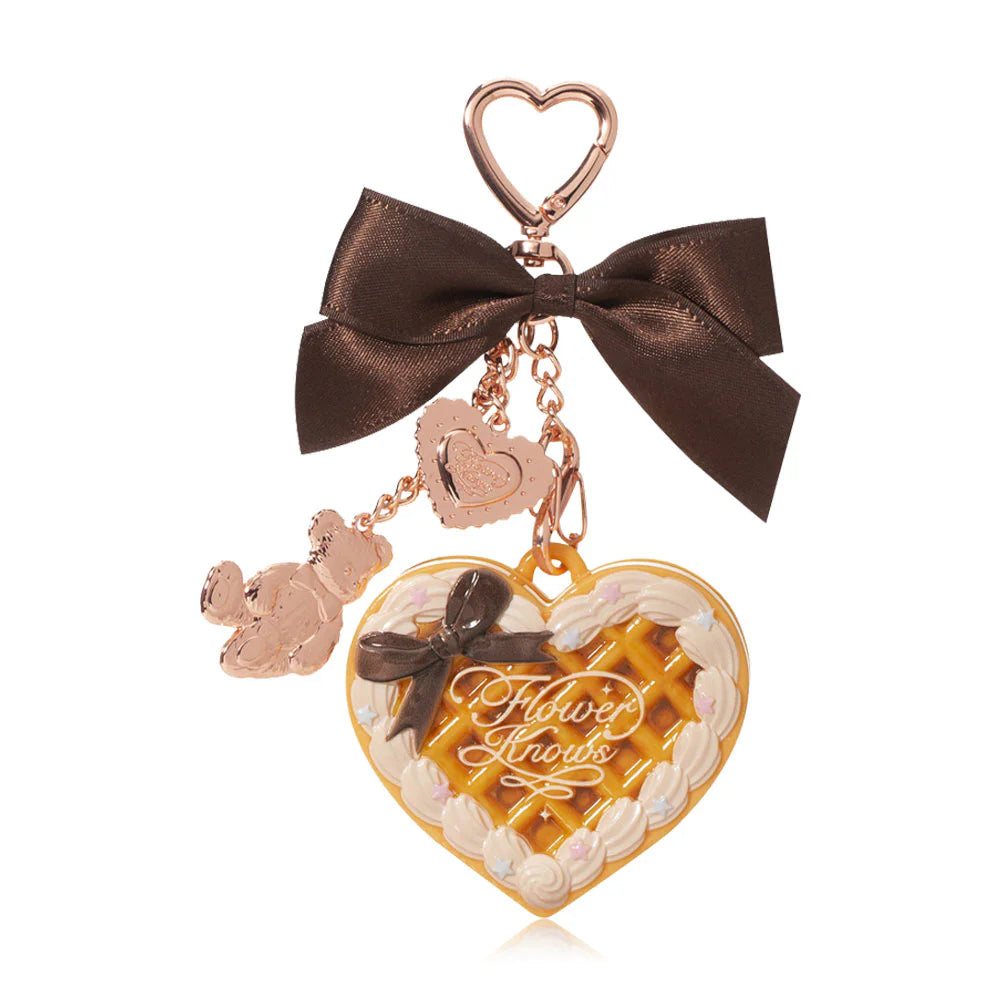 Flower Knows The Sweetie Bear Collection Mini Setting Powder & Charm Set Cocoa 2.5g