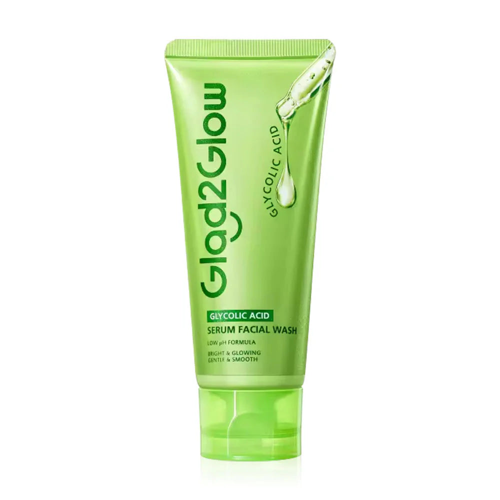 Glad2Glow Glycolic Acid Serum Facial Wash 70g