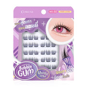 Cosluxe Winky Eyes Bubble Gum Eyelashes Unnie Style 36pcs #02 Nabi